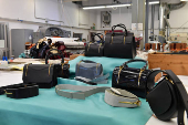 Production of leather goods in Tuscany