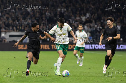 Partida entre Corinthians x Palmeiras.