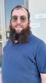 Zvi Kogan, an Israeli rabbi, stands outside a supermarket, in Dubai