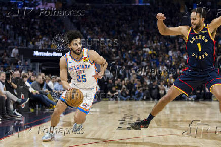 NBA: Oklahoma City Thunder at Golden State Warriors