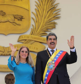 Nicolas Maduro is sworn in for his third term as Venezuela's President, in Caracas