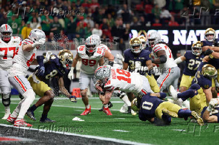 NCAA Football: CFP National Championship-Ohio State at Notre Dame