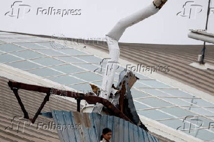Roof collapses at the Indira Gandhi International Airport in New Delhi