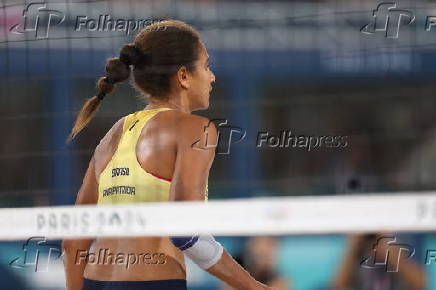 Brasil x Austrlia pela semifinal de vlei de praia feminino nas Olimpadas de Paris