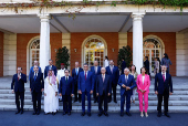 Spain hosts a meeting of foreign ministers from EU and Arab countries on Middle East crisis, in Madrid