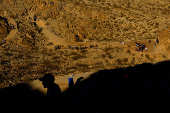 Pilgrimage during the Solemnity of Christ the King to pray for peace, at Mount Cristo Rey, on the border between the United States and Mexico