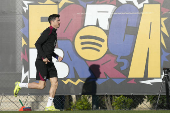 Entrenamiento del FC Barcelona