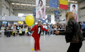 World Circus Day celebrated at Otopeni International Airport