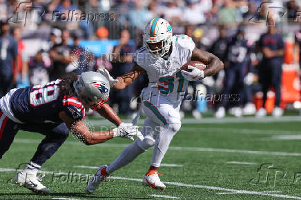 NFL: Miami Dolphins at New England Patriots