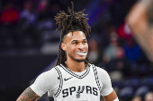 NBA: San Antonio Spurs at Utah Jazz