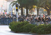 Pope Francis visits Corsica