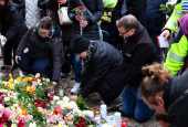 Aftermath of Christmas market attack, in Magdeburg