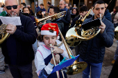 Christmas celebrations in Paiporta after floods