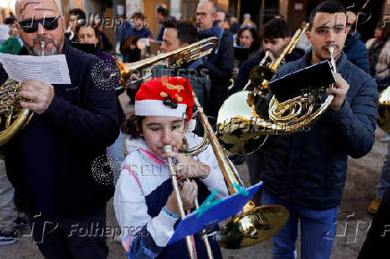 Christmas celebrations in Paiporta after floods