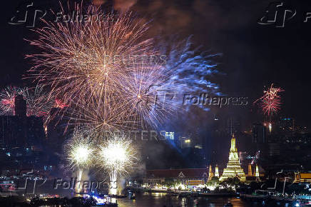 New Year celebrations in Bangkok