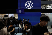 Volkswagen at Auto China in Beijing