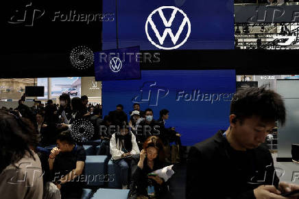 Volkswagen at Auto China in Beijing
