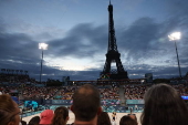 Brasil x Austrlia pela semifinal de vlei de praia feminino nas Olimpadas de Paris