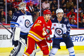 NHL: Preseason-Winnipeg Jets at Calgary Flames