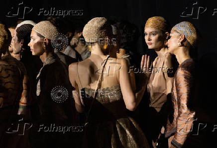 Giorgio Armani Spring Summer 2025 collection in New York