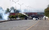 Opposition PTI party protest demanding release of jailed former Prime Minister Imran Khan