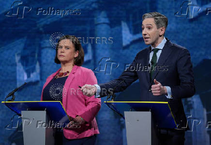 Final General Election 2024 leaders' debate, in Dublin