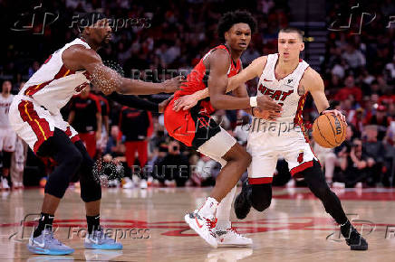 NBA: Miami Heat at Houston Rockets