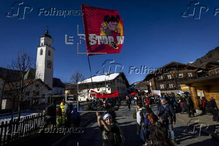 Anti World Economic Forum (WEF) protest