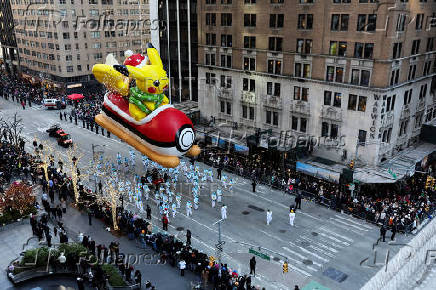 Folhapress - Fotos - 97th Macy's Thanksgiving Day Parade In Manhattan