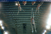 Artistic Swimming - Team Acrobatic Routine