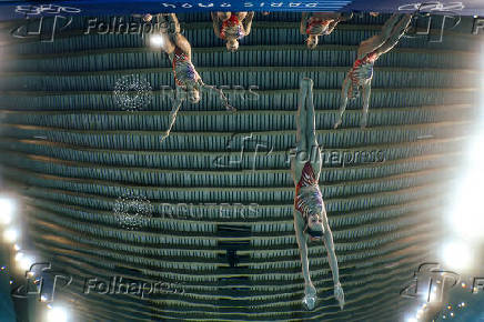 Artistic Swimming - Team Acrobatic Routine