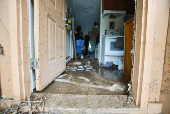 Aftermath of Tropical Storm Helene in Boone, North Carolina