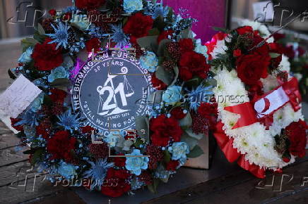 Memorial for the 50th anniversary of the Birmingham Pub bombings