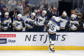 NHL: St. Louis Blues at Columbus Blue Jackets