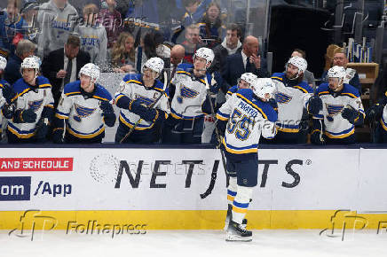 NHL: St. Louis Blues at Columbus Blue Jackets