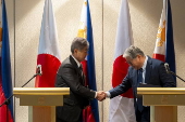 Japan Foreign Minister meets Philippine counterpart in Manila