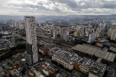 Edifcio Platina, no bairro do Tatuap, considerado o prdio mais alto de SP