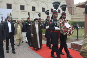 Iranian President Raisi visits mausoleum of Pakistani national poet Iqbal in Lahore