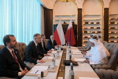 Polish President Andrzej Duda visits Qatar
