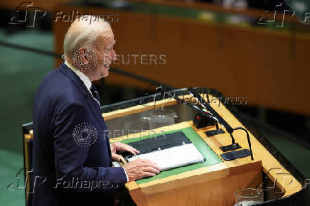 World leaders take part in the 79th annual U.N. General Assembly high-level debate