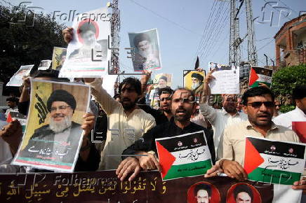 Anti-Israel protest in Peshawar