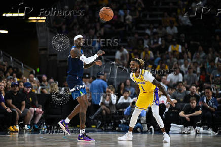 NBA: Preseason-Minnesota Timberwolves at Los Angeles Lakers