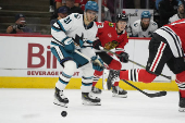 NHL: San Jose Sharks at Chicago Blackhawks