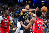 NBA: New Orleans Pelicans at Indiana Pacers