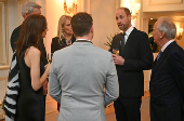 Britain's Prince William attends the ceremony for 12th annual Tusk Conservation Awards, in London