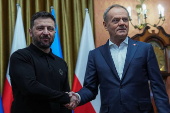 Ukraine's President Zelenskiy visits Poland