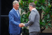 King Philippe meets formator De Wever to discuss report of Belgian Government formation