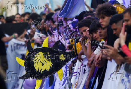 Argentine President Javier Milei holds rally in Buenos Aires to launch his party nationally