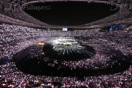 Festa de encerramento do jogos olmpicos de Paris 2024