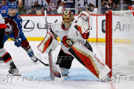 NHL: Ottawa Senators at Colorado Avalanche